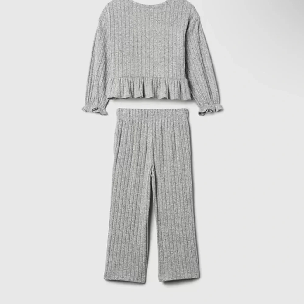 GAP Kids Gray Ruffle Set